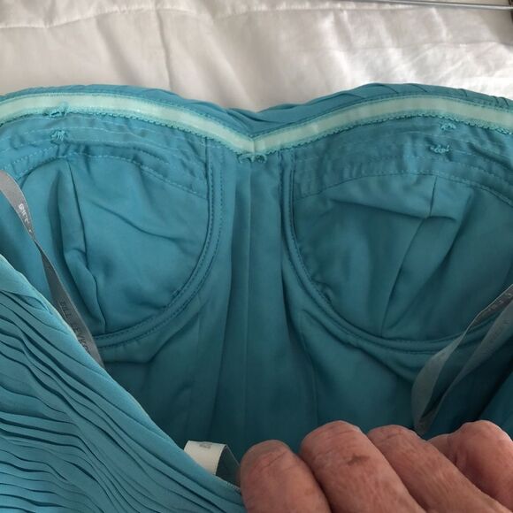 Bill Levkoff Strapless Formal Dress Size 8 Gently Used - Picture 3 of 6